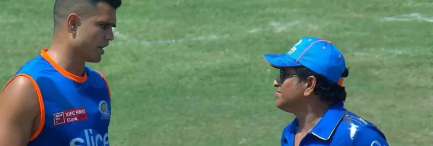 “As your father…”_ Sachin Tendulkar’s message for her son Arjun Tendulkar