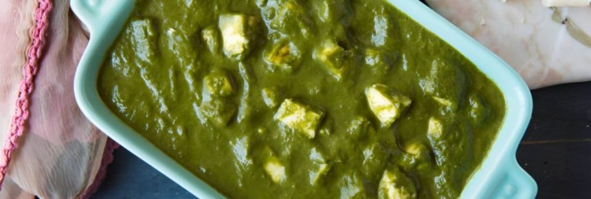 Palak paneer :  Healthy recipes