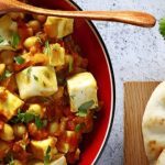 Paneer and Chickpea Curry: