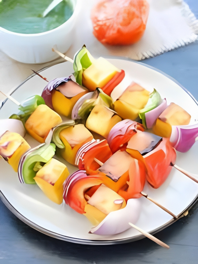 Paneer and Vegetable Kebabs (2)