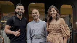 Anushka from Bengaluru revisited her favorite restaurant with Kohli a