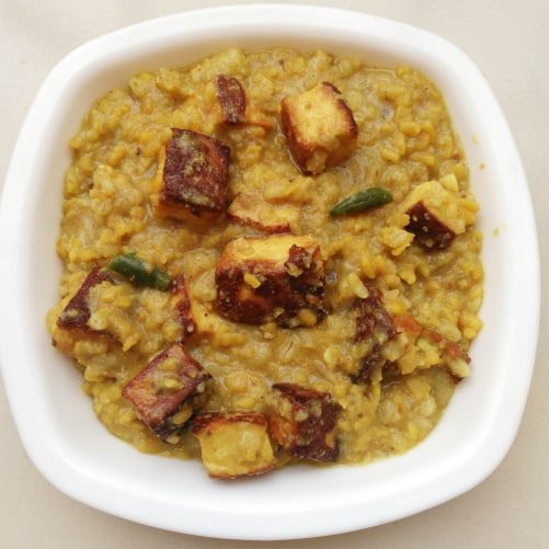 Mixed Vegetable and Paneer Khichdi: