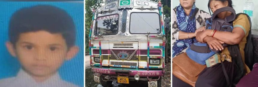 How a 7-year-old boy's passing beneath truck brought Behala Chowrasta to a standstill